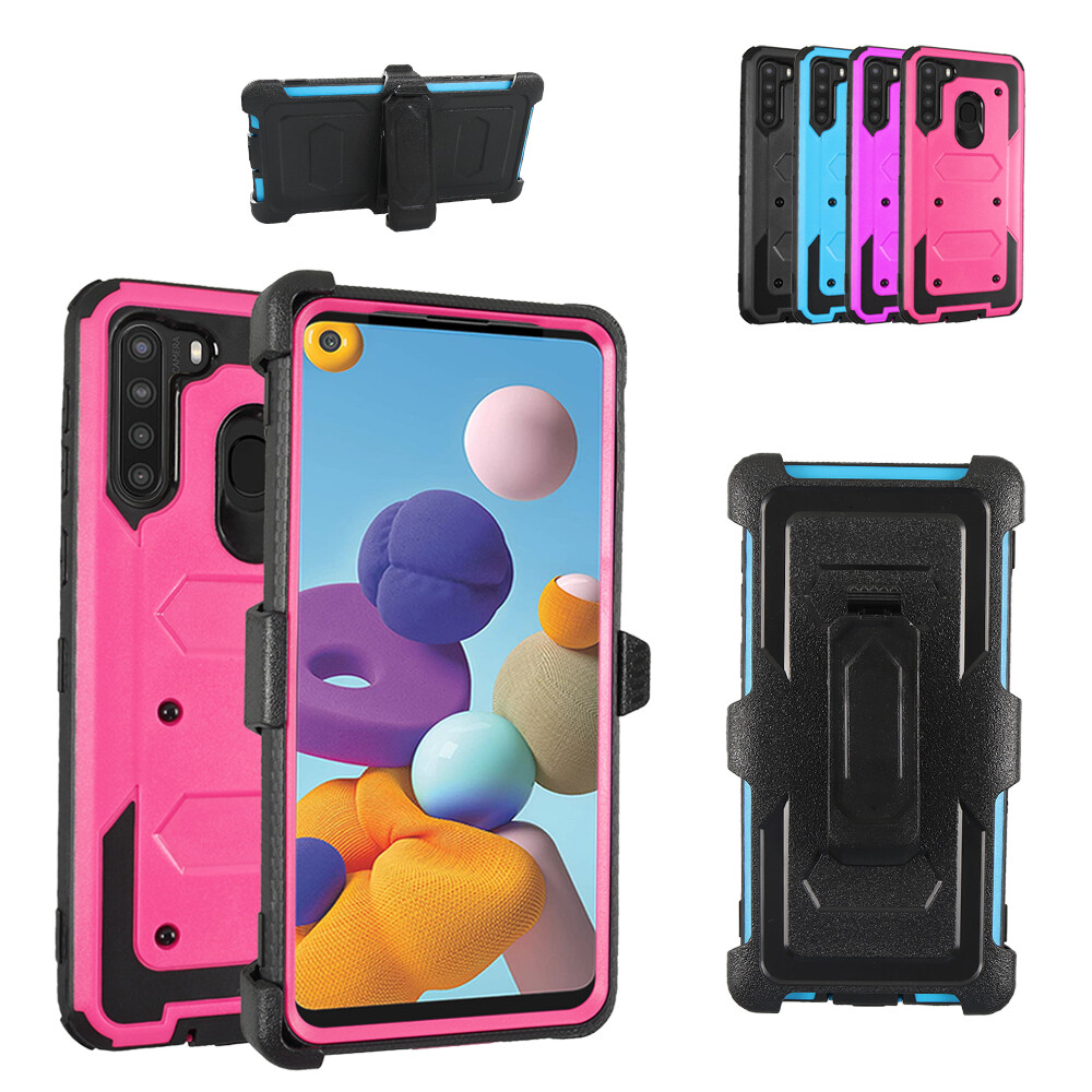 Screen Protector Samsung A21 Case Cover Merrogalaxy A21 Case With