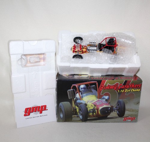 Jimmy Caruthers #55 Pizza Hut Dirt Champ ~ GMP 2009 LE #286 Of 750 1:18 - Picture 2 of 12