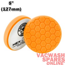 CHEMICAL GUYS HEX LOGIC ORANGE MEDIUM HEAVY CUTTING PAD 5" FOR MACHINE POLISHER
