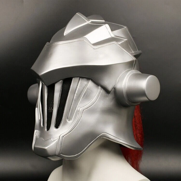 Goblin Slayer Full Face Helmet PVC Mask Cosplay Costume Anime Props Halloween - Image 3 of 4