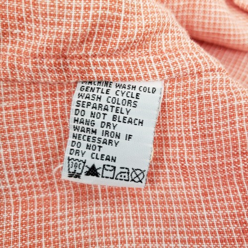 Camicia Tommy Bahama Relax 100% lino manica lunga uomo taglia XL rosa - Foto 12 di 15