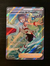 Carte Pokémon Concentration de Cornélia 160/163 EB05 Styles de Combat FR NEUF