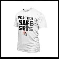 Military Fitness Gym Motivation T-Shirt Practice Safe Warrior Quote Jiu Jitsu