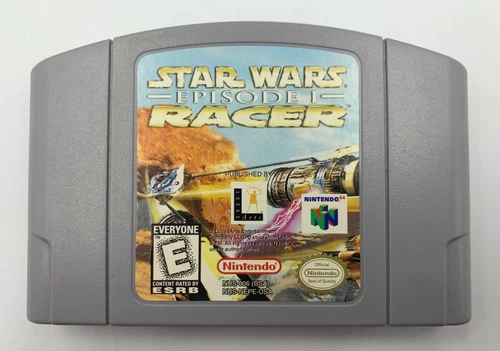 Star Wars Episode I Racer, Nintendo 64, Authentic N64 Game, CLEANED & TESTED