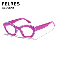 Unisex Cat Eye Anti Blue Light Eyeglasses Classic Clear Lens Glasses Frames Hot