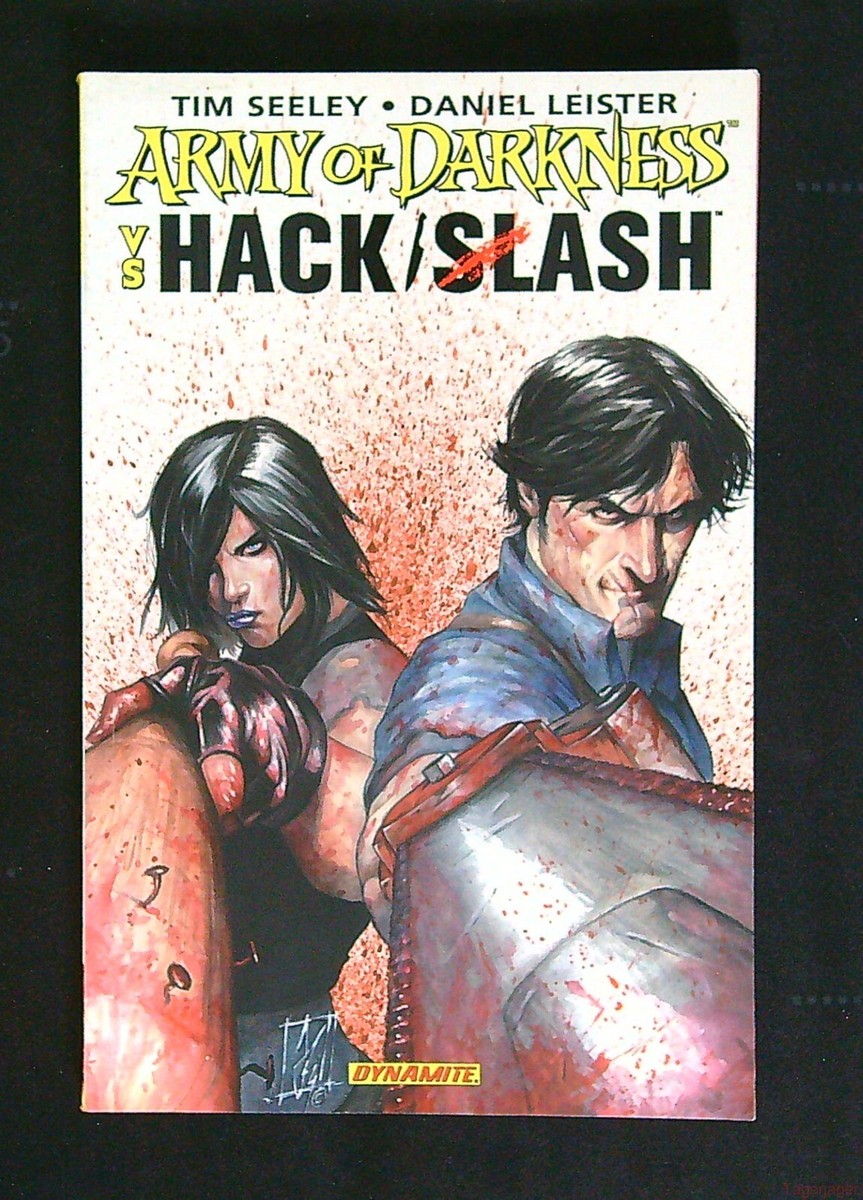 ARMY OF DARKNESS VS HACK/SLASH TPB - Hard to Find Graphic Novel