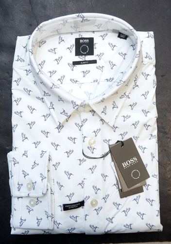 HUGO BOSS Homme Ronni Slim Fit Performance Stretch Affaire Décontracté - Foto 10