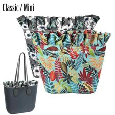 O bag Microfbier panno Inserto Organizzatore Frill Piece per Classic Mini Obag