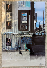 ONE MAN ARMY promo poster LAST WORD SPOKEN 2000 Adeline San Francisco Punk