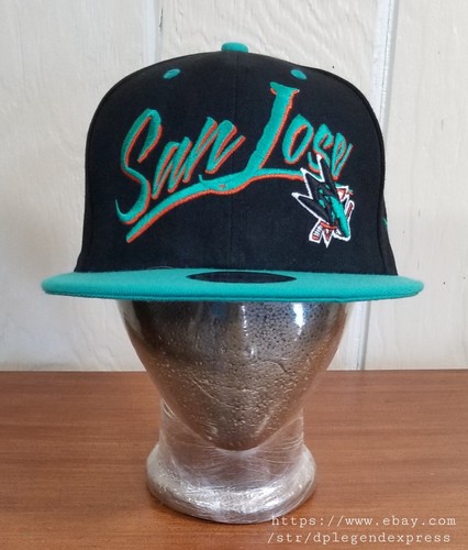 Casquette 47 Brand Snapback - Branson San Jose Sharks Wood Camo - Couronne Structurée, Visière Incurvée