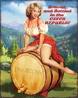 Foreign Vintage Beer sign reproduction 8x10 in Aluminum/tin sign (Multiple list)