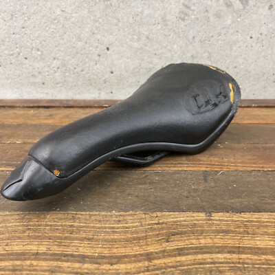 DK Old School BMX Drop Nose Seat Velo Padded Black Slant OG