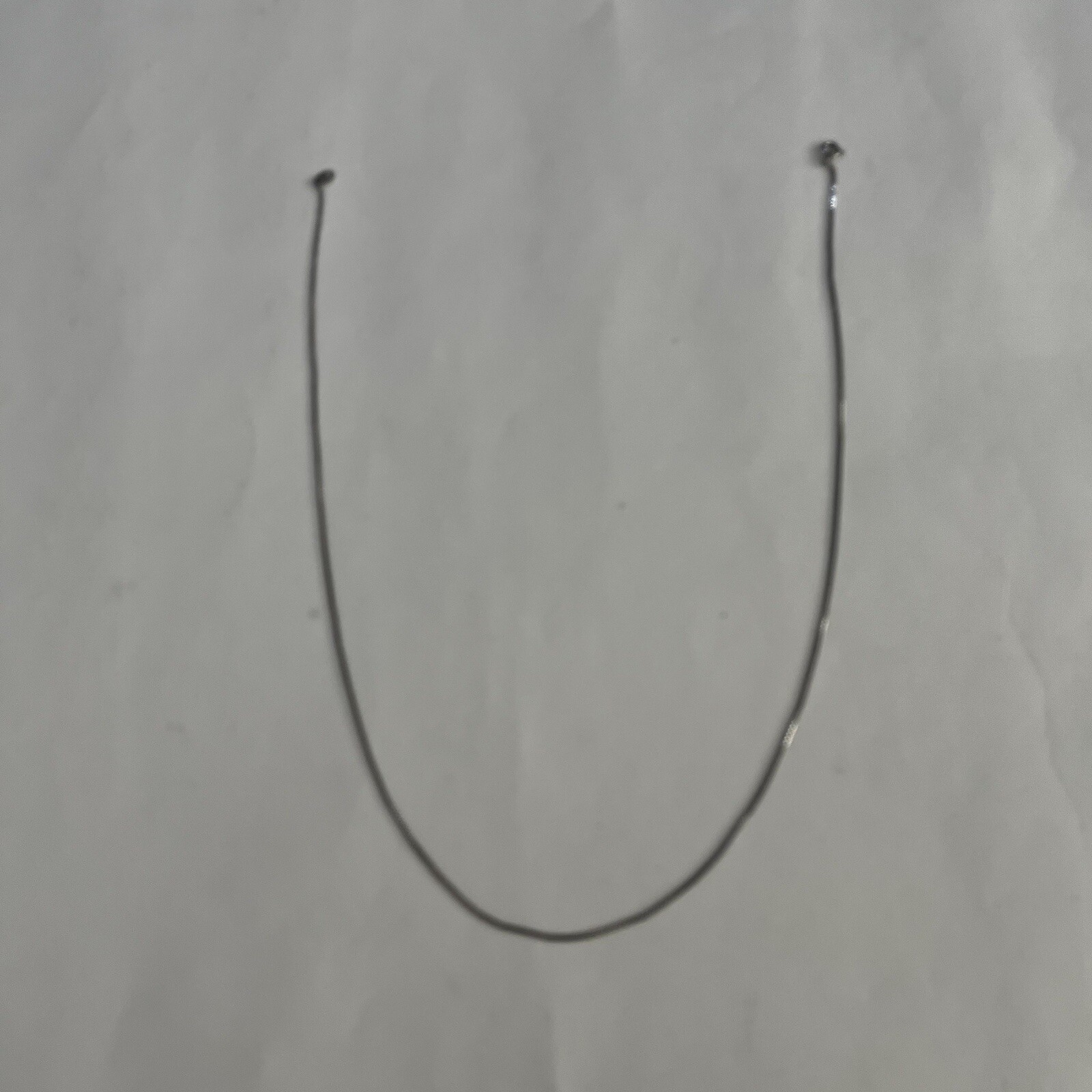 Box Chain Solid .925 Sterling Silver Chain 18" wi… - image 2