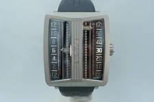 MECEXP MS1001 TITANIUM RETROGRADE 30 DAY POWER RESERVE 44MM FLYBACK TIMER DEVON