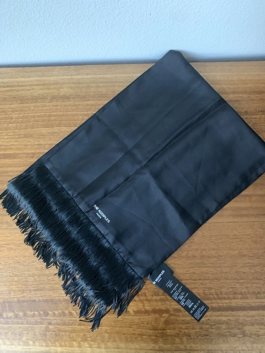 Foulard Écharpe En Soie The Kooples - Imprimé Serpent Multicolore - Longueur Plus De 152 Cm - Neuf Avec Étiquettes