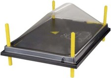 Chick Heating Plate Pads Kit Includes Anti-Perch Cover Warms 50 Chicks 16"x24"