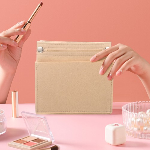 Cartera Inserto Bolsa de Cosméticos Miss Organizador Estante Pequeño para Bolsos de Mano - Imagen 11 de 12