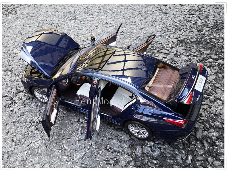 レクサスES300hバージョンL 1/ 18 ミニカー Lexus ES300H 2019 1:18 Diecast Model Car - Eco-Friendly Toy