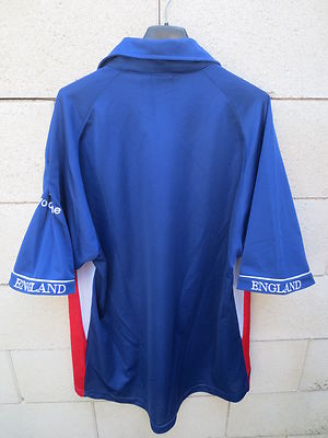 Maillot Vintage Angleterre Cricket Admiral - Taille M (Bleu)