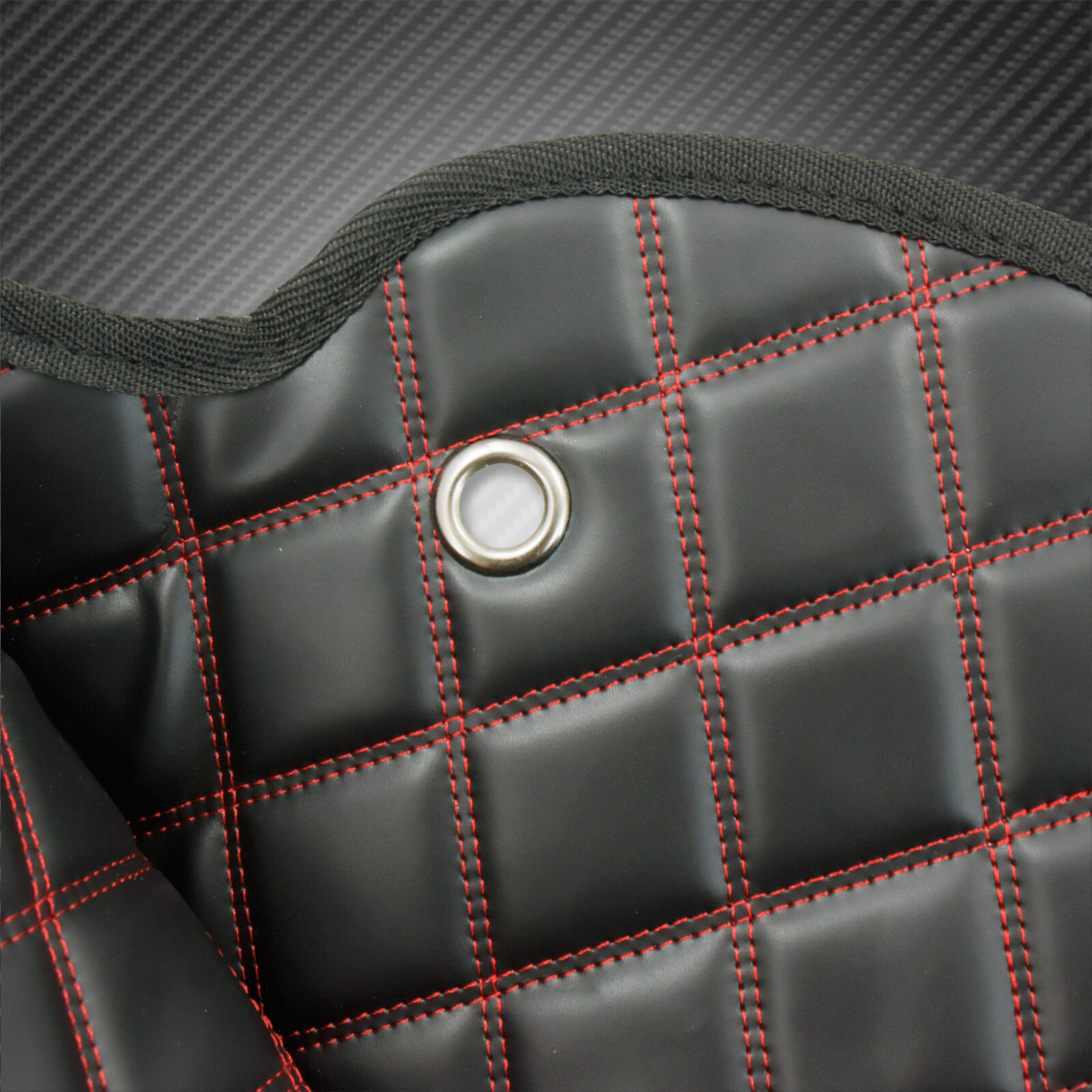 Red Extended Bags Inserts Stretched Saddlebag Liner Fit For Harley FLHT