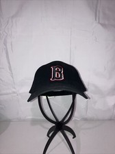 Boston Black Embroidered Baseball Cap America Hat OSFM Adjustable NWT H254