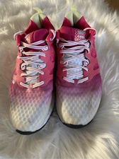 Karhu Womens Fusion Ortix MRE Running Shoes size 9 Pink Cushion Neutral Ahtleisu