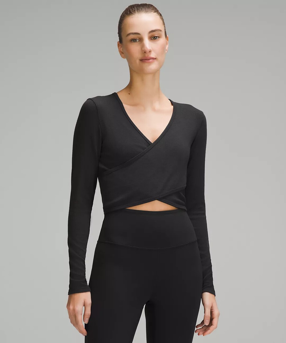 美品 lululemon 上下セット Wunder Under SmoothCover ハイライズタイツ 24インチ *アジア