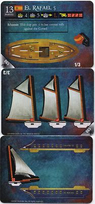 Wizkids Pirates Pocketmodel - El Rafael (Ship) DJC 065 U