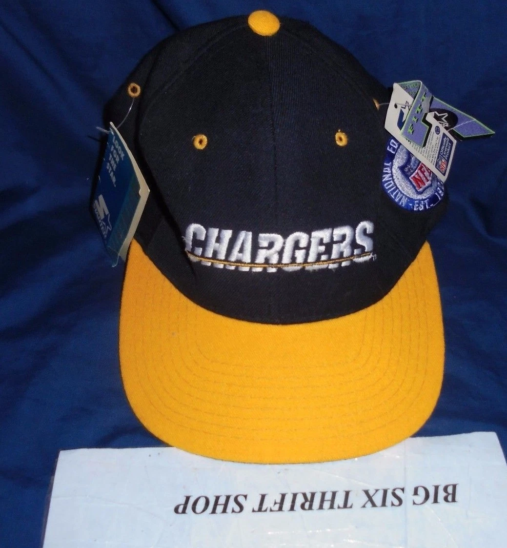 STARTER PRO LINE SAN DIEGO CHARGERS FITTED 7 1/4 CAP HAT NFL WOOL AUTHENTIC