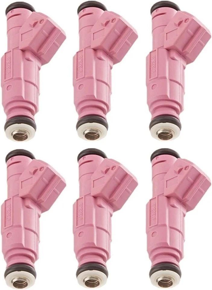 Injetores de combustível Bosch 6x fabricante de equipamento original compatível com 1999 Volvo S80 2.9L I6 #0280155832 - Imagem 2 de 4