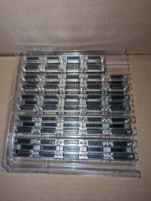 (19) 178-015-313R571 Connector D-Sub Stacked Plug 15 Position Right Angle New