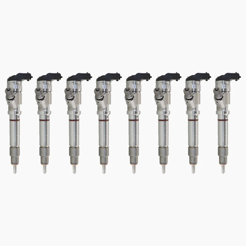 8X Fuel Injectors 0445120042 For 2006-07 Chevy GMC Duramax LBZ Hummer 6.6L Bosch - Image 3 of 4