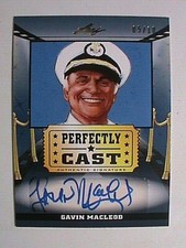 VERY RARE! 2014 LEAF POP CENTURY PERFECTLY CAST GOLD GAVIN MACLEOD 5/10 LIMITED