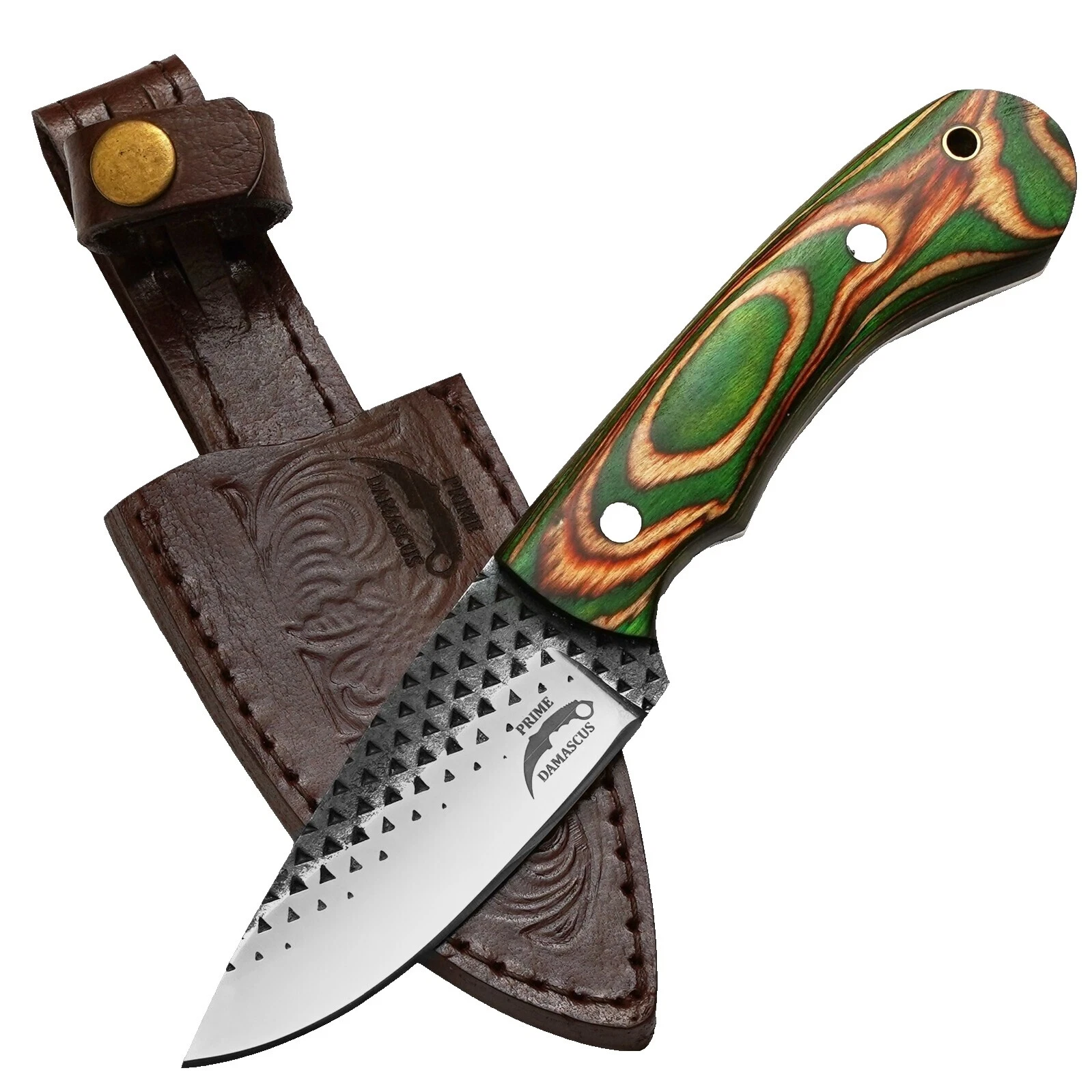 Carbon Steel Blade Ambidextrous Full Collectible Modern Factory Manufactured Fixed Blade Knives