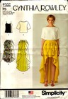 Simplicity Sewing Pattern 1366 Women's Skirt Tops Size 12-20 Uncut FF NEW