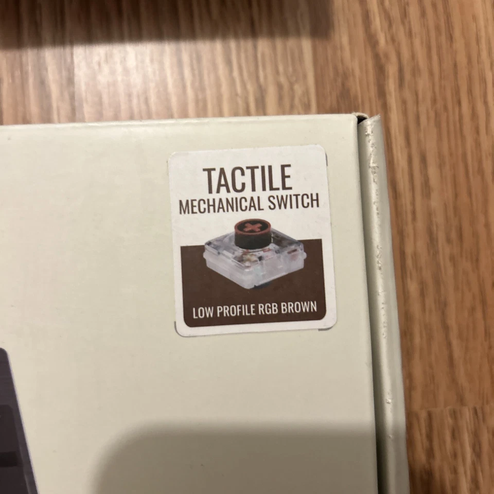 New Cooler Master SK653 Wireless Bluetooth Full Mechanical Gaming Keyboard Brown - Image 2 of 4