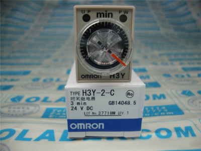 1pcs New OMRON H3Y-2-C DC24V 3M 2A2B