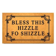 Funny Welcome Doormat29.5" X 17.7" Nonslip Mat Gift Mat Personalized Home Deco