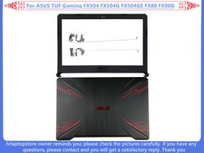 For Asus Gaming FX504 FX504GD FX504GE FX80 FX80G LCD Back Cover / Bezel / Hinges