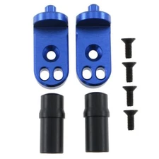Power Hobby - 7075 Aluminum Foot Pegs Set Blue, Losi Promoto MX