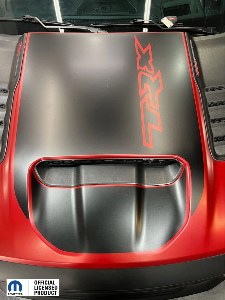 Gráficos Ram Trx Hood con producto con licencia Trx Mopar 2 piezas pegatinas de vinilo Foto 2 de 4