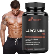 Premium Formula- L-Arginin, L-Citrulline 30/60/120 Caps-Supports Muscle Growth