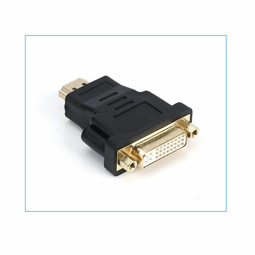 Adattatore Da DVI-D Dual Link 24 1 Pin Femmina A HDMI Maschio Convertitore Cavo
