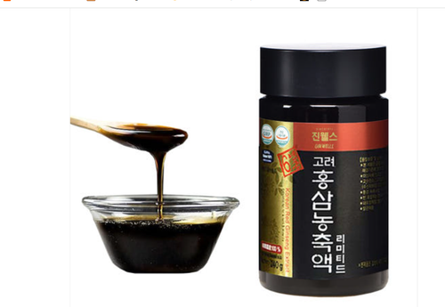 Extracto puro de ginseng rojo coreano ILHWA 240 g / 100 % raíz de ginseng coreano de 6 años - Imagen 2 de 3