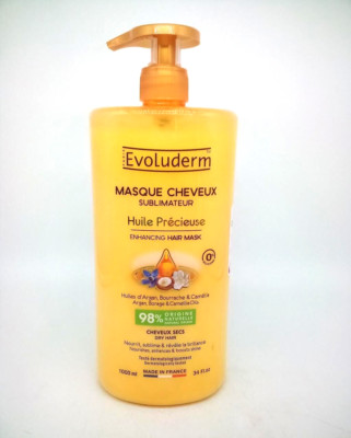 Evoluderm Masque Cheveux Hair Mask for Dry Hair 34oz NEW