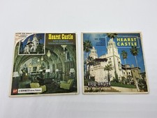 Lot of 2 Vintage Hearst Castle San Simeon View-Master Reels GAF Sawyers Complete