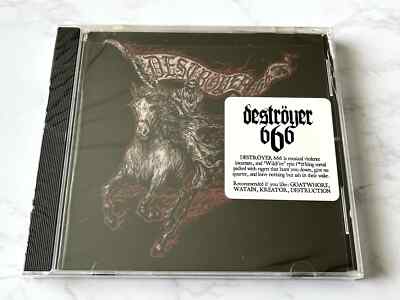 Destroyer 666 Wildfire CD SEALED! 2016 w/Hype Sticker! Watain RARE! OOP! NEW!