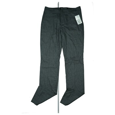 Sonia Bogner Damen Stoff Hose stretch Business Schurwolle Angora 72 W29 Grau NEU