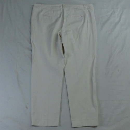 WHBM 4 Black Plaid Slim Leg Bootcut Stretch Womens Dress Pants - Picture 9 of 9