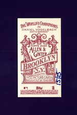 2020 Topps Allen and Ginter Mini Brooklyn Back #293 Daniel Vogelbach 15/25